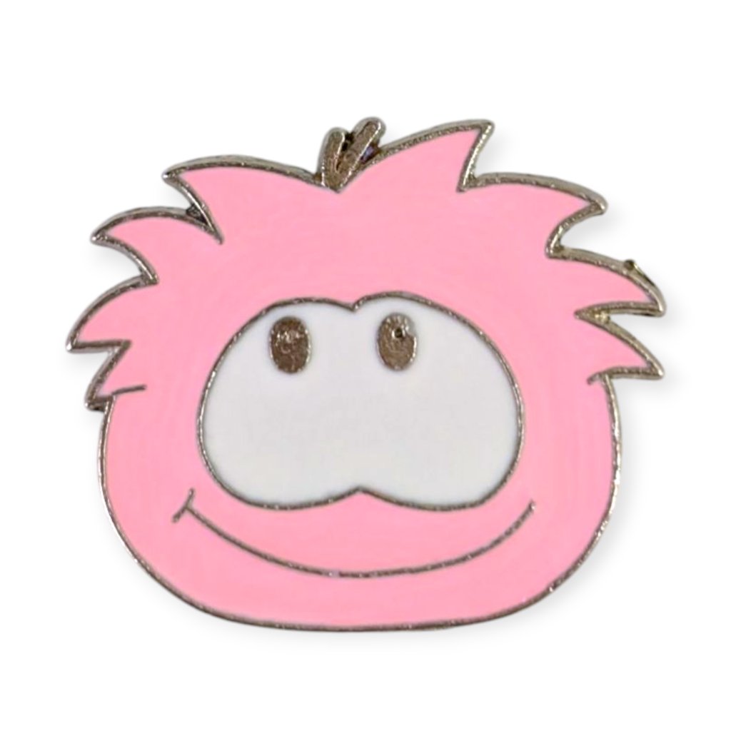 Club Penguin Disney Pin Pink Puffle